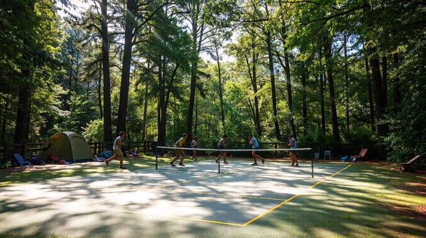 Top astuces pour réussir l’aménagement d’un terrain de pickleball en camping